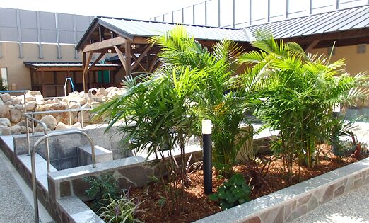 うはらの湯 外気浴